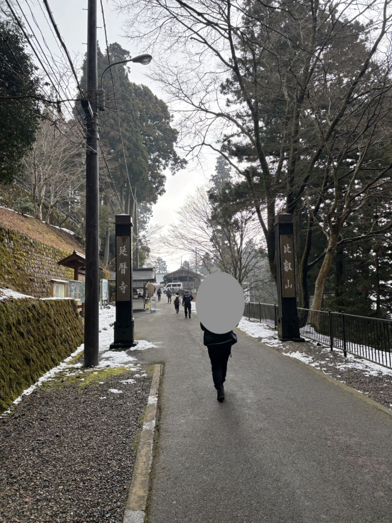 比叡山延暦寺の写真(2025年3月末）